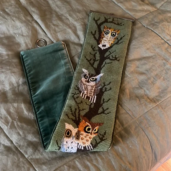 VTG Hand-knit Owl Wall Hanging - Picture 2 of 10